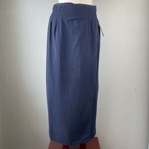 NWT Jessi Lee Navy Blue Skirt Size 10